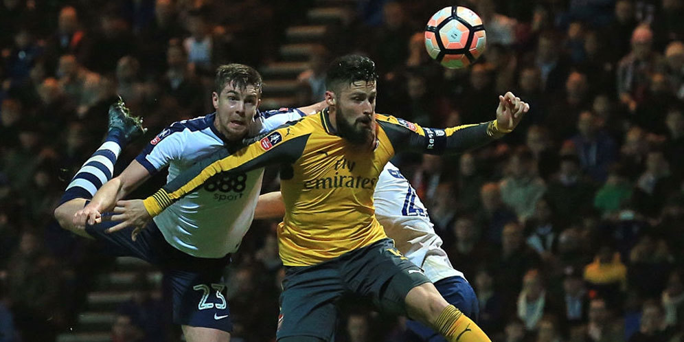 Hasil Pertandingan Preston North End vs Arsenal: Skor 1-2