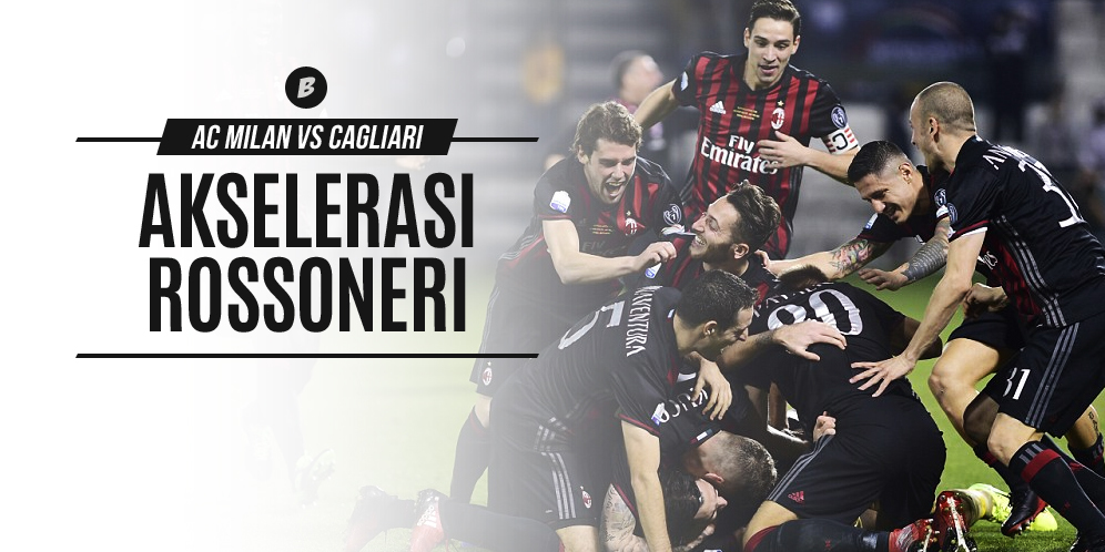 Prediksi AC Milan vs Cagliari 9 Januari 2017