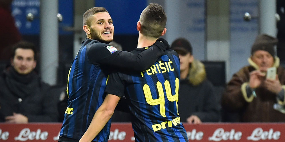 Hasil Pertandingan Inter Milan vs Chievo: Skor 3-1