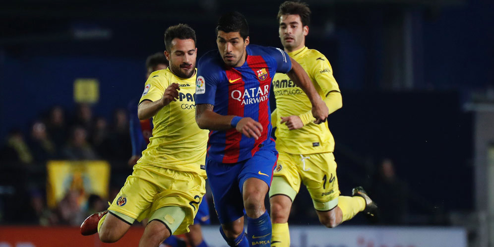 Barca Diimbangi Villarreal, Luis Suarez: Tak Adil!