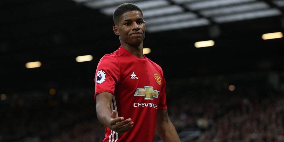 Rashford Berharap Kembali Bermain sebagai Penyerang Tengah