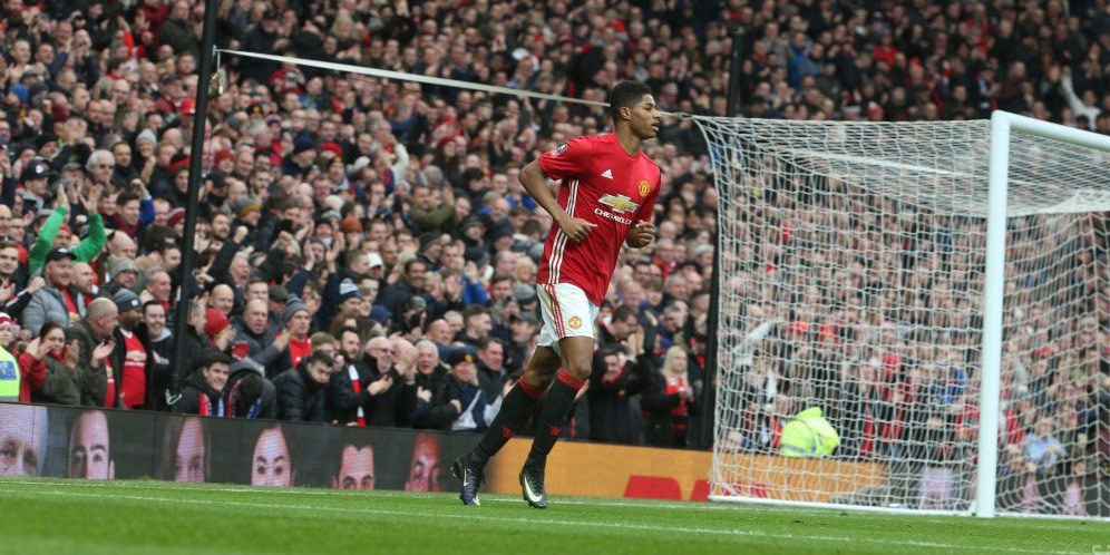 Mourinho Dukung Rashford Lewati Rekor Rooney