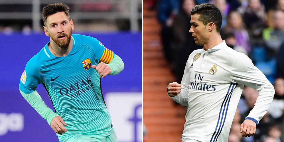 Messi 273 Gol, Ronaldo 272 Gol