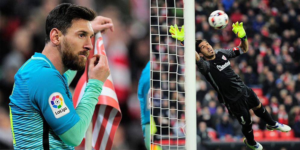 Bilbao Tim ke-6 Yang Dibobol Messi 20 Kali