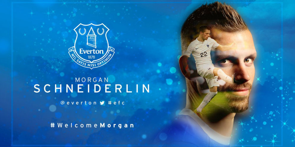 Schneiderlin Resmi Mengungsi ke Everton