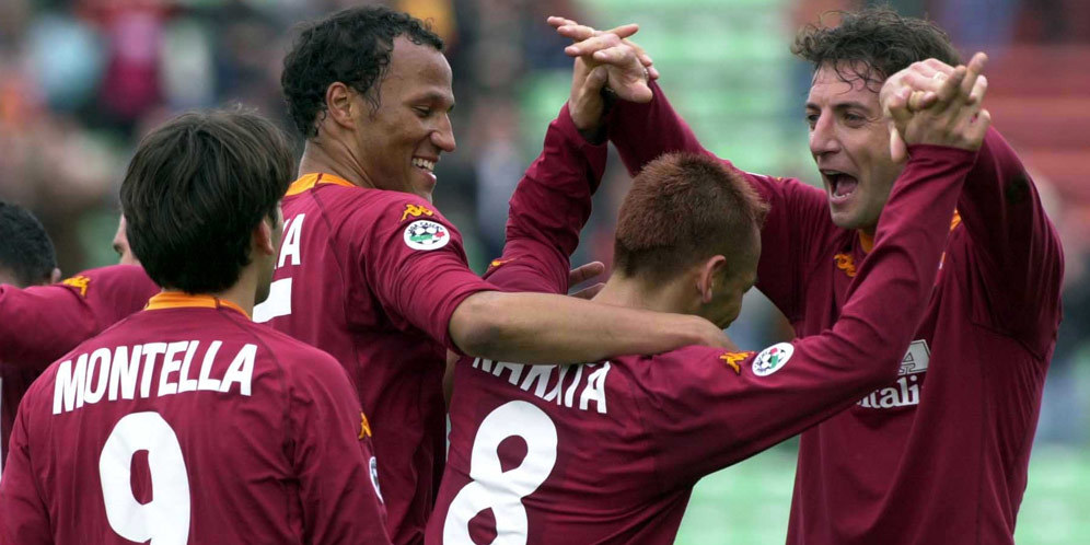 Gol Indah Roma di Friuli: Montella, Nakata, Totti