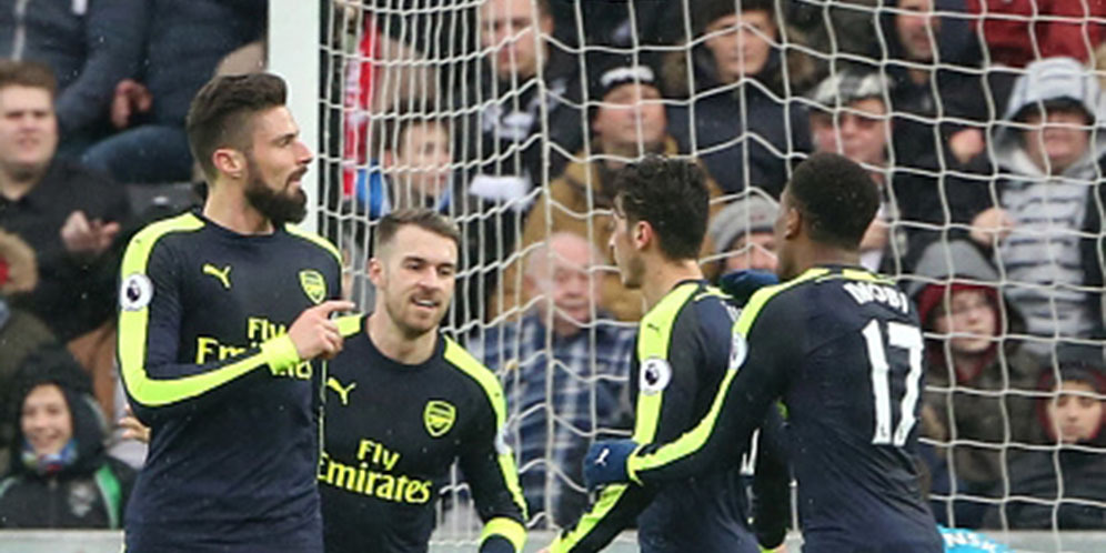 Ramsey Akui Arsenal Sempat Gugup Lawan Swansea