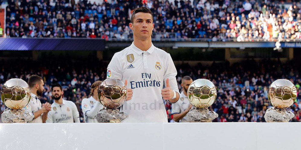 Zidane: CR7 Pantas Raih Lebih Dari 4 Ballon d'Or