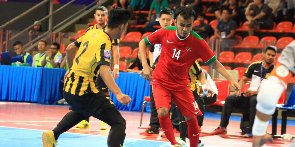 Sempat Unggul Timnas Futsal Indonesia Dibekuk Malaysia