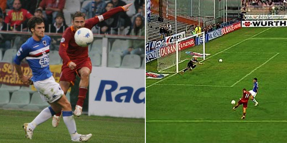 Golazo Klasik: Voli 'Mustahil' Totti vs Sampdoria