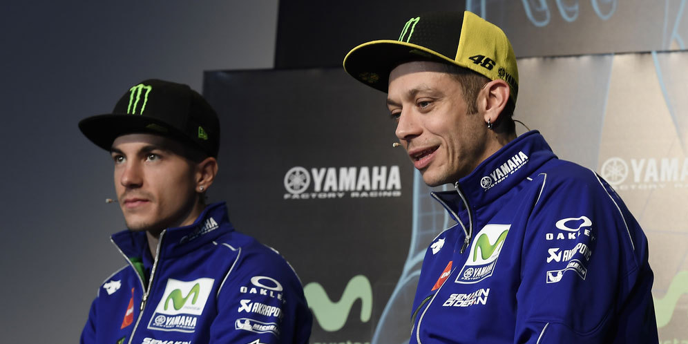 Yamaha Jamin Takkan Ada Pembatas antara Rossi-Vinales