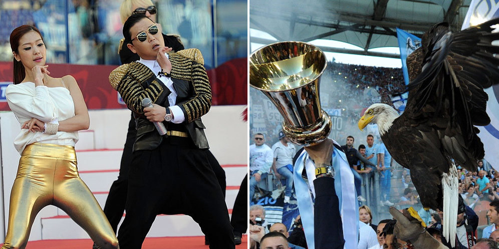 Flashback: PSY dan Derby della Capitale di Final 2013