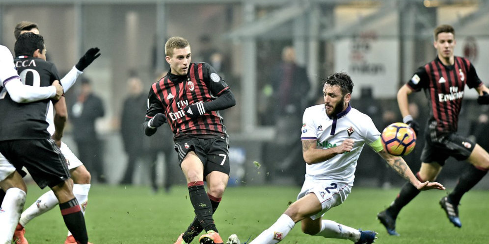 Hasil Pertandingan AC Milan vs Fiorentina: Skor 2-1