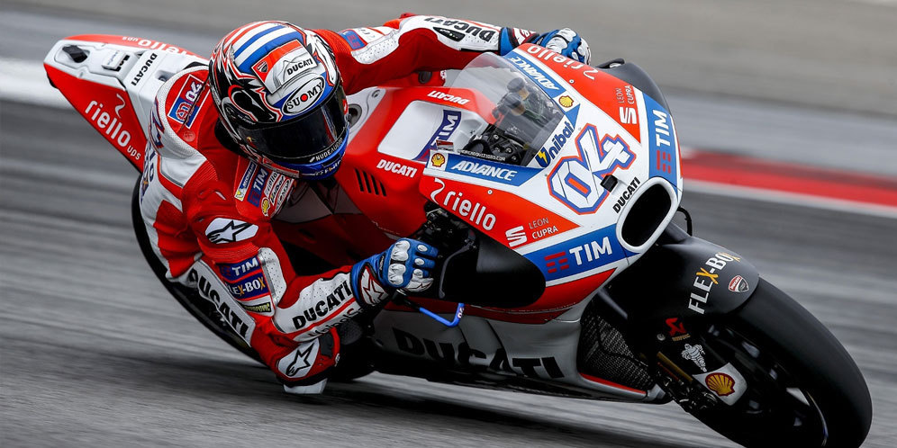 Progres Signifikan Ducati Bikin Dovizioso 'Happy'