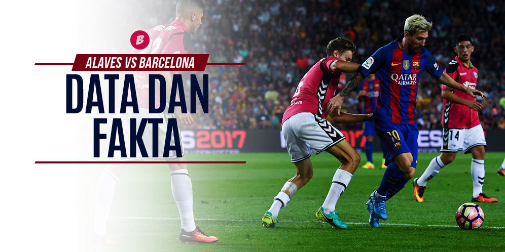 Data dan Fakta La Liga: Alaves vs Barcelona