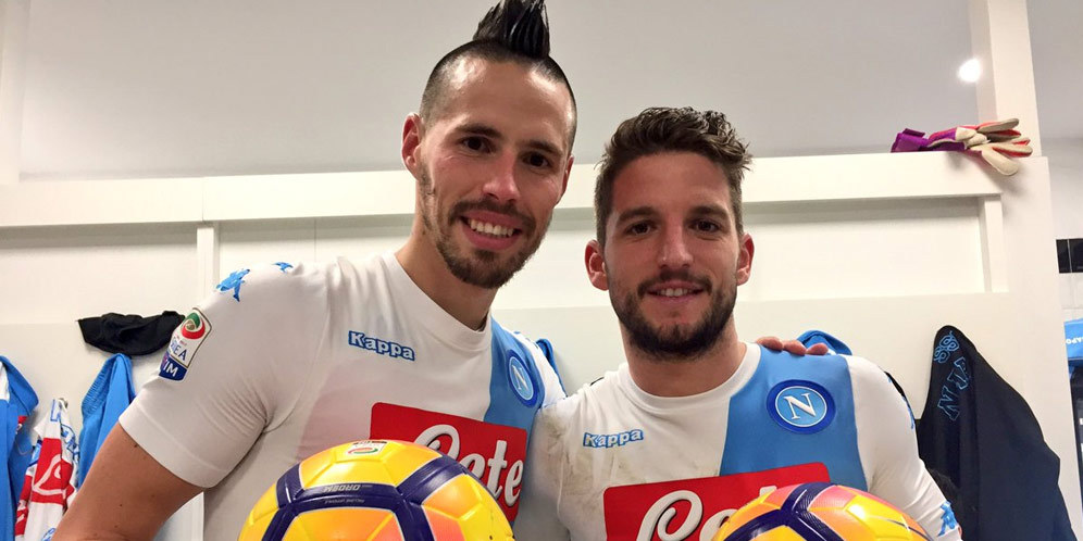 Hattrick Ganda Pertama Sepanjang Sejarah Napoli