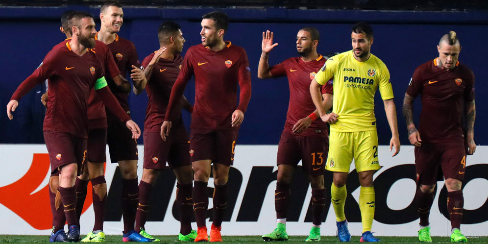 Hasil Pertandingan Villarreal vs AS Roma: Skor 0-4