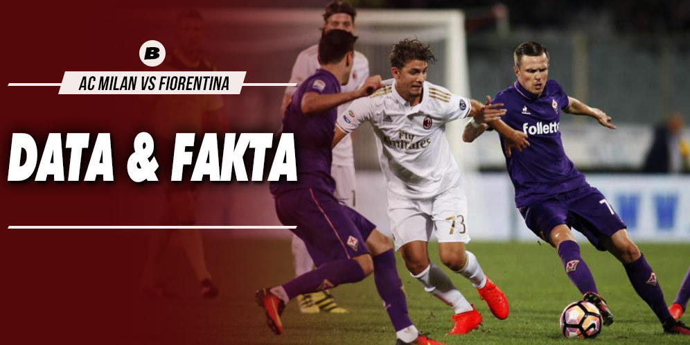 Data dan Fakta Serie A: AC Milan vs Fiorentina