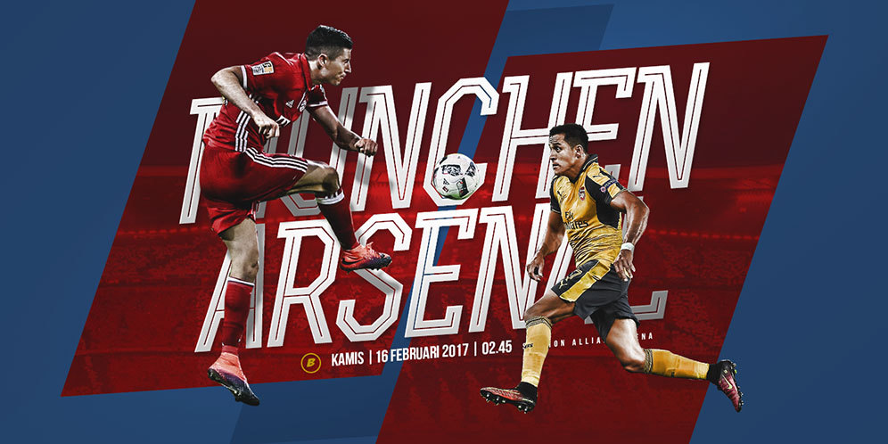 Bayern Tantang Arsenal Duel Terbuka