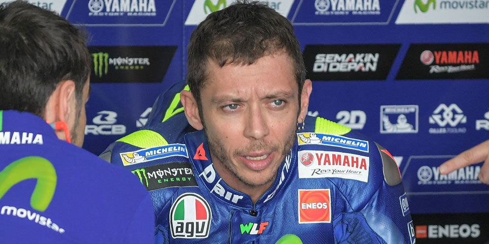 Valentino Rossi (c) AFP
