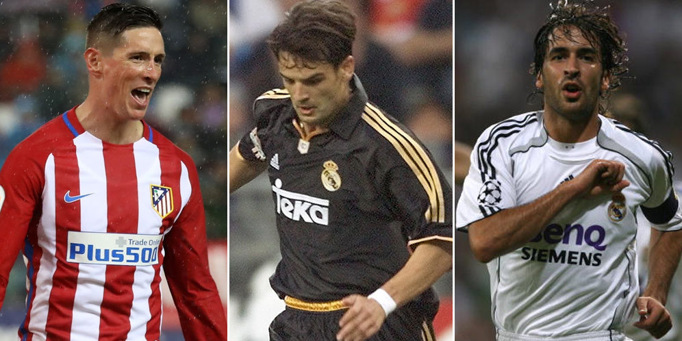 Torres 20 Gol, Morientes 33 Gol, Raul 71 Gol