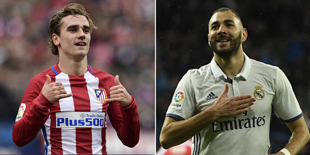 Antara Griezmann, Benzema, dan 100 Gol La Liga