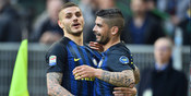 Sama-sama Hattrick, Icardi dan Banega Dapat Pujian Pioli