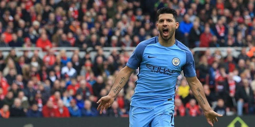 Cetak Gol ke-160, Aguero Siap Untuk Monaco