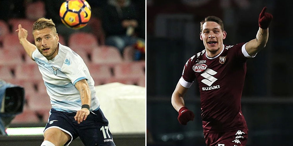 Immobile - Belotti Tumpuan Azzurri