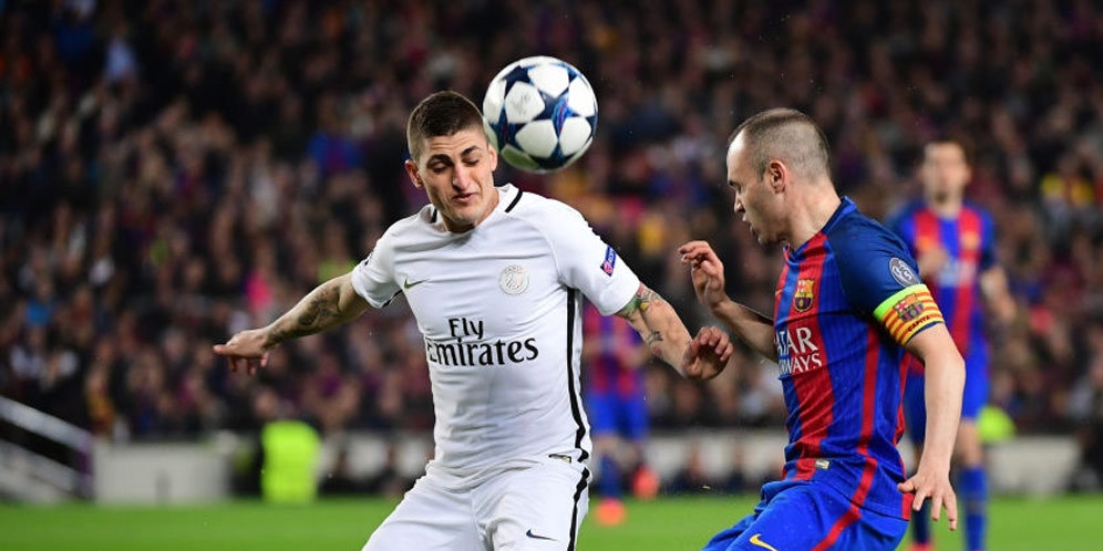 Verratti Percaya Juve Bisa Singkirkan Barca