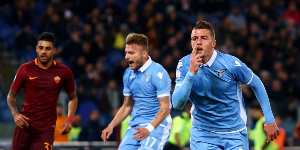 Lazio Menang Derby Setelah 'Puasa' 1375 Hari