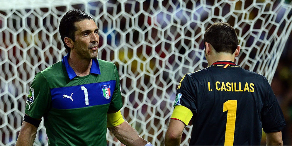 Buffon 168 International Caps, Lewati Casillas