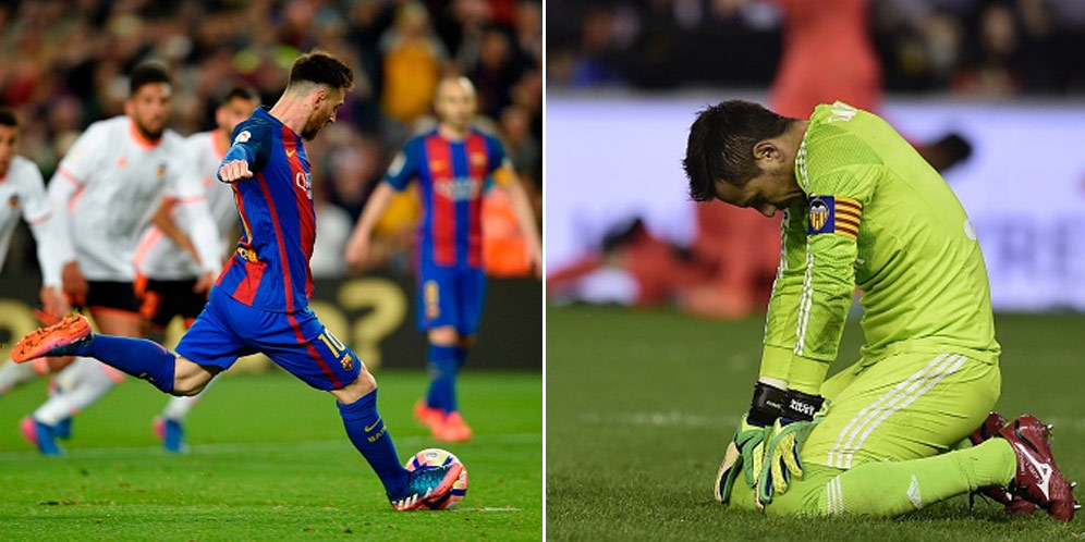 Kehebatan Diego Alves Raib di Hadapan Messi