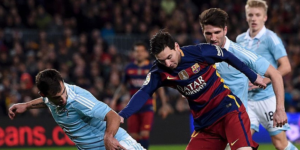 Skill, Gol, Assist Messi vs Celta Vigo di Camp Nou