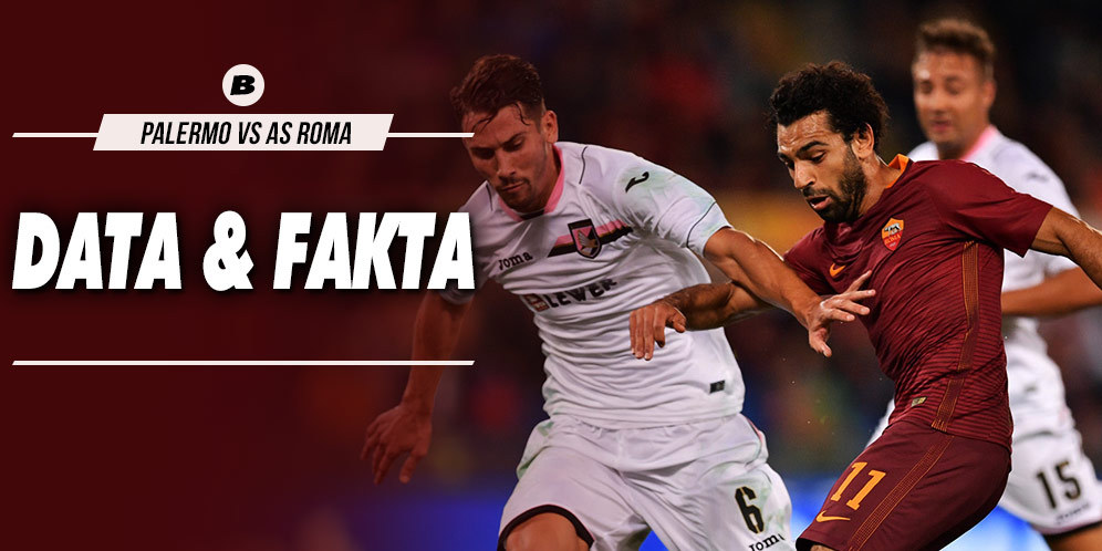 Data dan Fakta Serie A: Palermo vs AS Roma