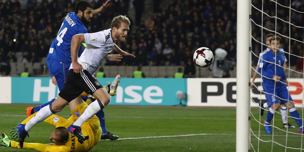 Highlights Kualifikasi Piala Dunia 2018: Azerbaijan 1-4 Jerman