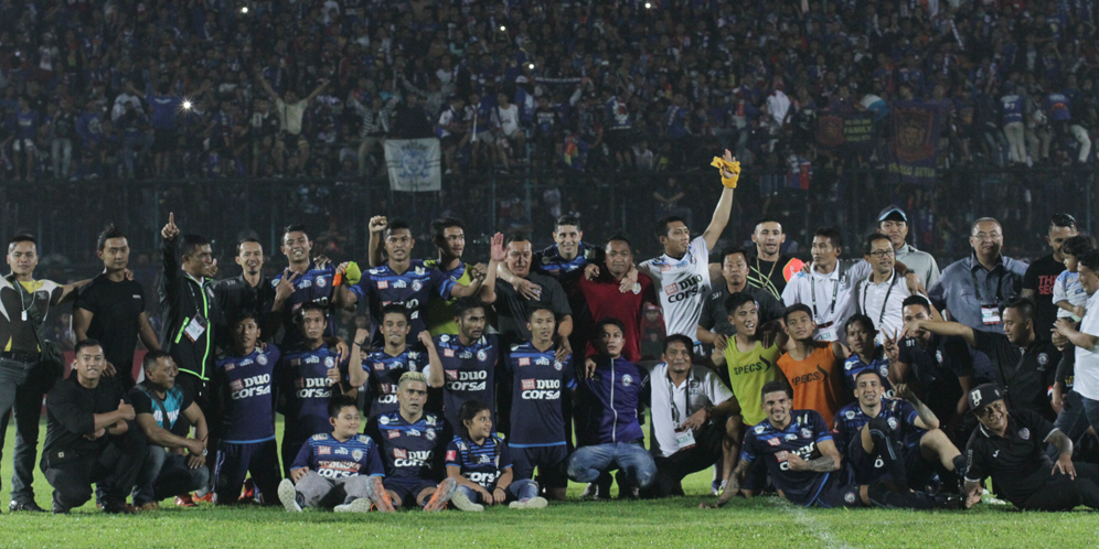 PBFC Beruntung, Mustaqim Jagokan Arema FC Juara