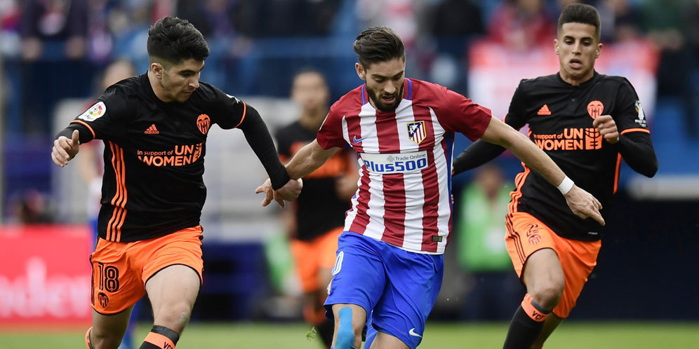 Hasil Pertandingan Atletico Madrid vs Valencia: Skor 3-0