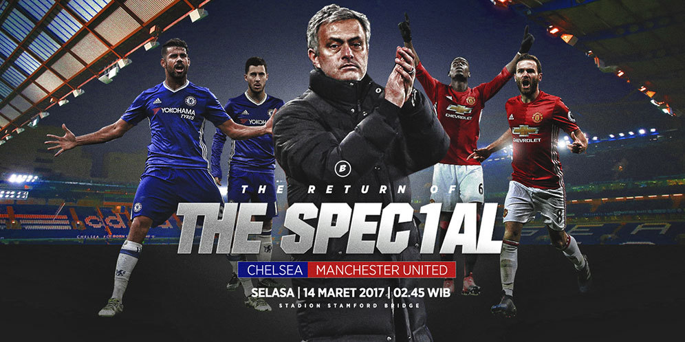 Prediksi Chelsea vs Manchester United 14 Maret 2017