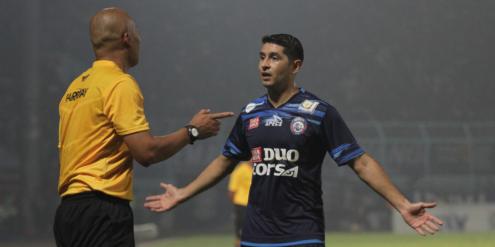 Esteban Vizcarra Absen Kontra Bali United