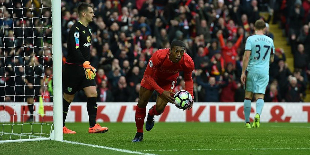 Kalahkan Burnley, Wijnaldum Akui Liverpool Sedikit Beruntung