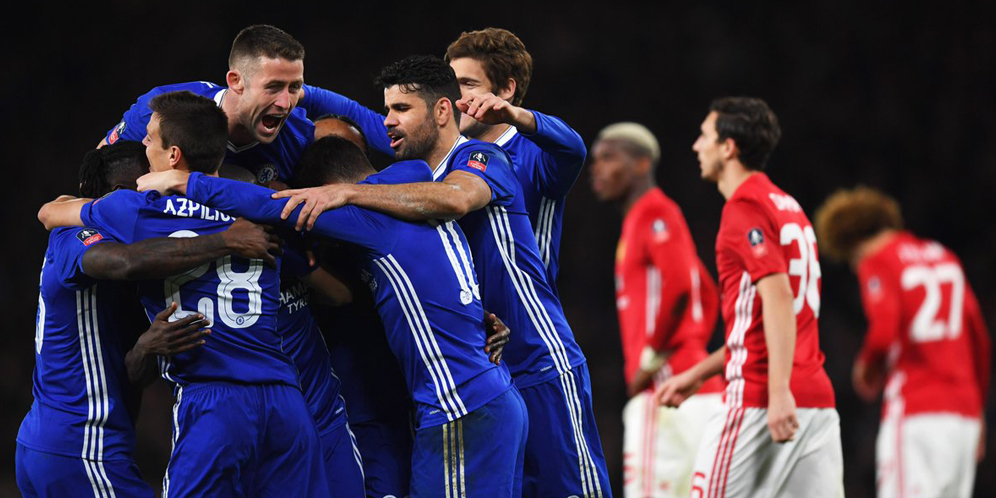 Data dan Fakta Premier League: Manchester United vs Chelsea