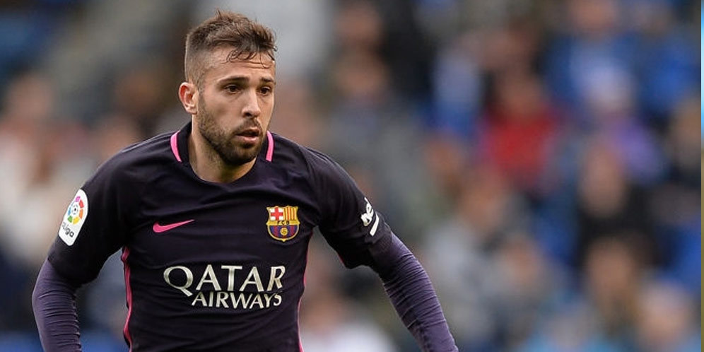 Jordi Alba Akui Frustrasi Dengan Waktunya di Barcelona