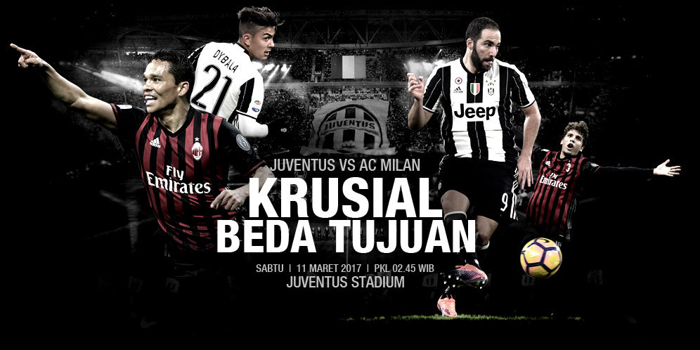 Prediksi Juventus vs AC Milan 11 Maret 2017