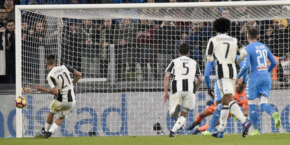 Napoli: Penalti Juventus Memalukan dan Merusak Sepakbola