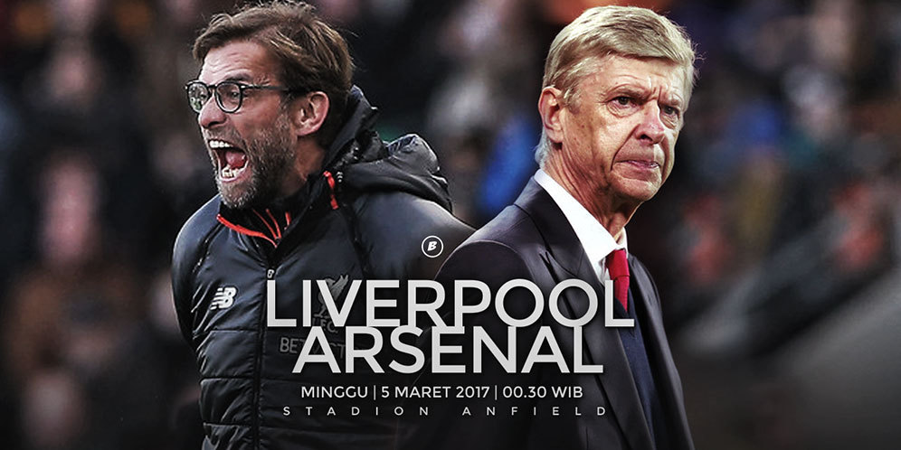 Data dan Fakta Premier League: Liverpool vs Arsenal