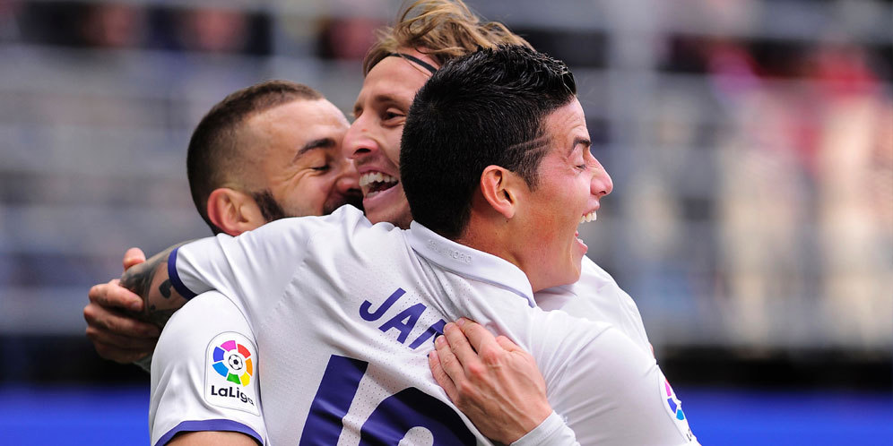 Hasil Pertandingan Eibar vs Real Madrid : 1-4