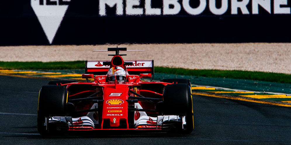 Sebastian Vettel Menangi Formula 1 GP Australia