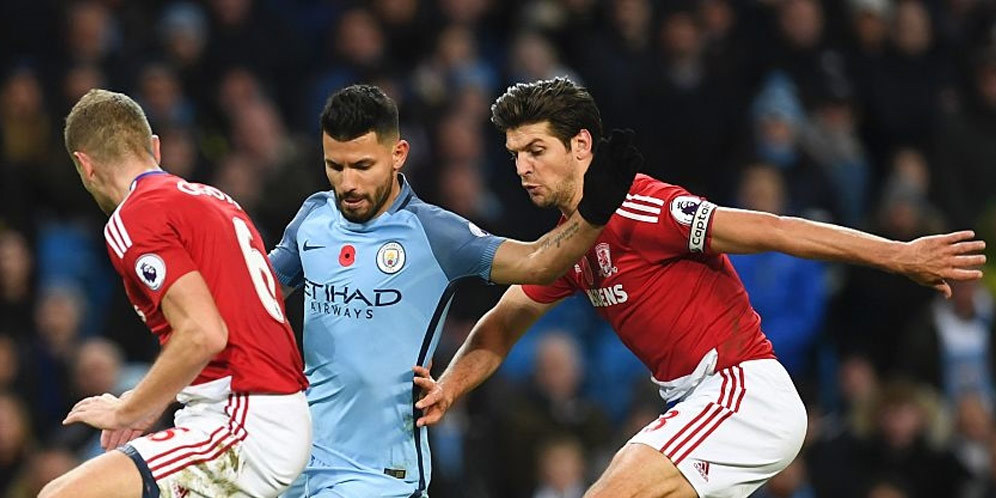 Head-to-head: Middlesbrough vs Manchester City