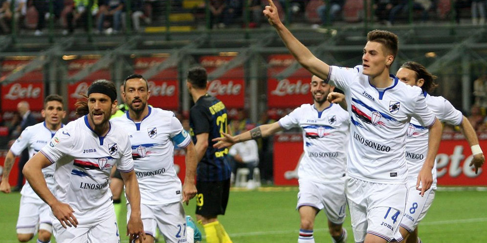 Inter Jadi Korban Mental Baja Sampdoria